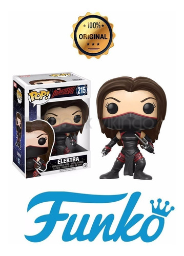 Funko Pop Elektra Pop 215 Marvel Daredevil Marvel