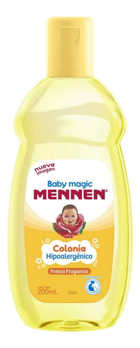 Colonia Para Bebé Baby Magic Mennen Fresca Fragancia 200ml