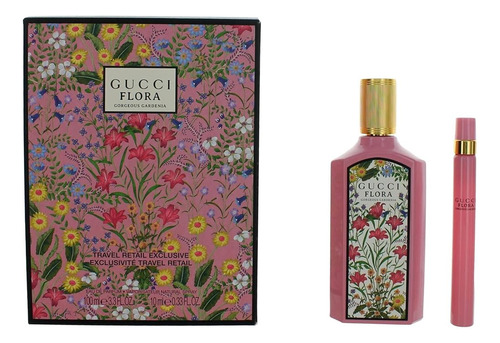 Gucci Flora Gorgeous Gardenia Set De Regalo Para Mujer Eau D