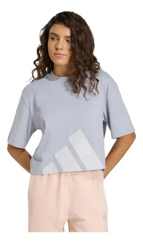 Camiseta Boyfriend Essentials Big Logo Adidas