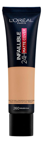 Base Infallible Loreal Matte Cover 260 Golden Sun