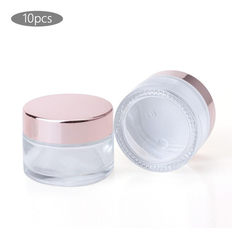 10pcs Recipiente Cosmético Vazio Frascos Frascos De Creme