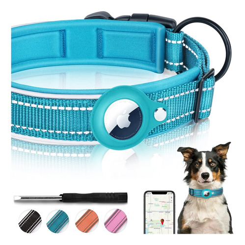 Collar Reflectante Para Perro, Collar Para Perro Para Airtag
