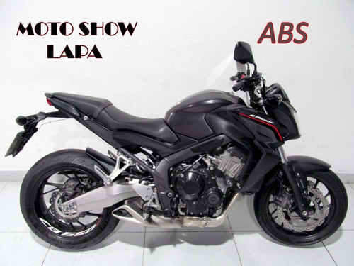 Imagem 1 de 11 de Honda Cb 650f Abs 2015 Preta