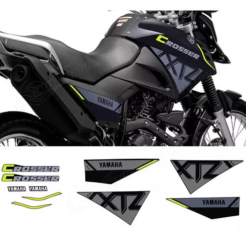 Kit Faixas Adesivos Yamaha Xtz Crosser 150 S 2022 2023