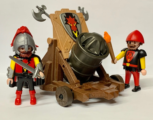 Playmobil 3320 Cañón De Ataque De Dragón Medievales Rtrmx