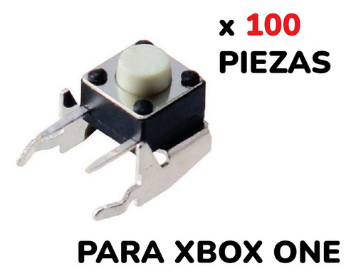 Boton Refaccion Rb Lb Compatible Control Xbox One 100 Piezas