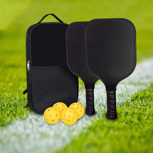 Premium Pickleball Paddles Honeycomb Core Con 4 Bolas Con