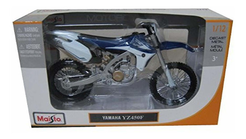 Motocicleta Maisto Yamaha Yz450f Modelo 1/12.