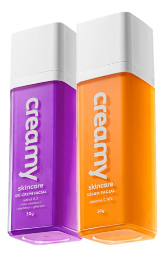 Kit Creamy Skincare Vitamina C Retinol (2 Produtos)