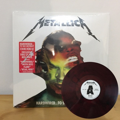 Metallica - Hardwired To Self Destruct Lp Vinilo Rojo