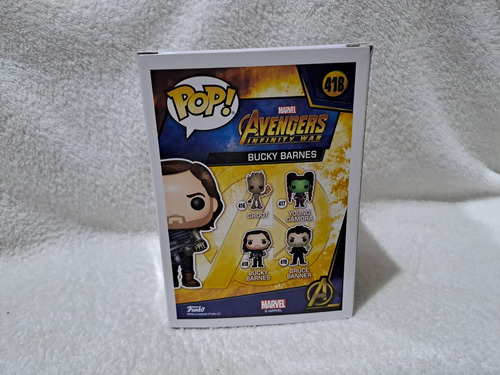 Funko Pop Bucky Barnes #418 Marvel Infinity War Regalosleon (Usado)