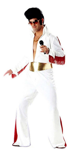 Elvis Presley 2022 Disfraz Adulto Cosplay Rendimiento Traje