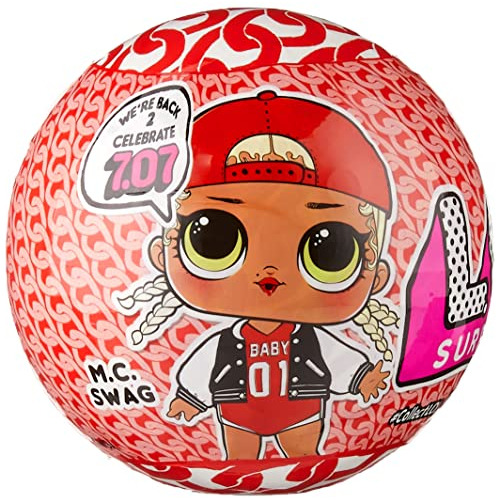 707 Mc Swag Doll With 7 Surprises In Paper Ball- Collec...