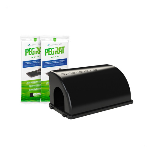 Kit 2 Pares De Ratoeira Pega Rato+ 1 Túnel Proteção