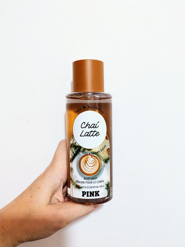 Victoria's Secret Pink Splash Chai Latte Fragrância Gourmand