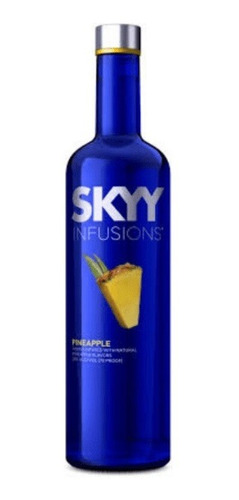 Pack X 3 Unid Vodka  Pineapple 750 Ml Skyy Gin Y Vodka