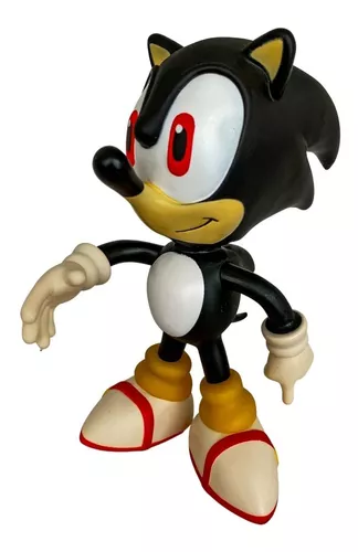 Boneco Sonic Preto Grande Collection Shadow - Super Size Figure