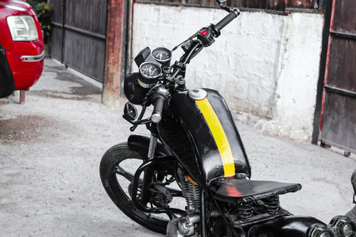 Moto Dayun-150-6d Customizada Estilo Bobber, Conversable