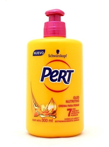 Crema Para Peinar Pert, 300 Ml. Presentación A Elegir.