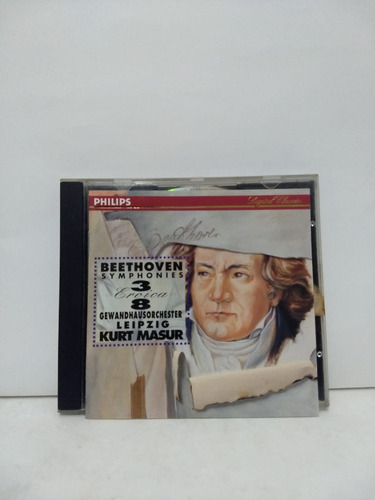 Beethoven, Gewandhausorchester Leipzig, Masur  Symp. 3 Y 8
