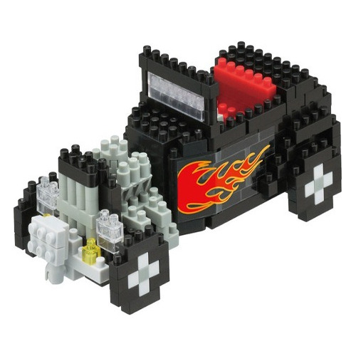 Nanoblocks Vehículos Nbh-072 Hot Rod Convertible