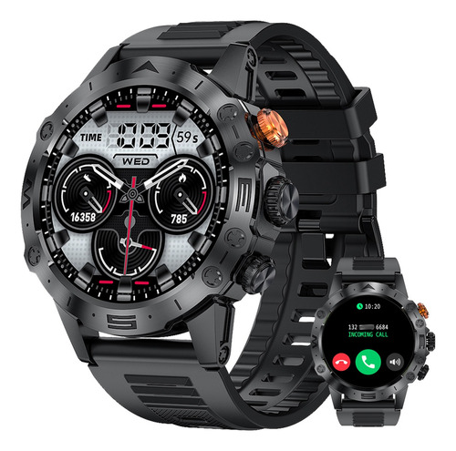 Reloj Inteligente Para Hombre Deportivo Impermeable Llamada