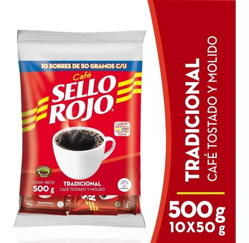 Tercera imagen para búsqueda de cafe sello rojo