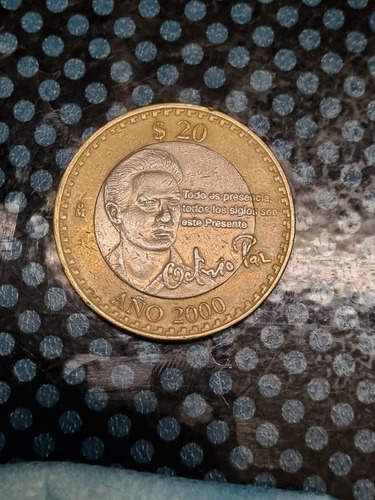 Moneda Conmemorativa Octavio Paz