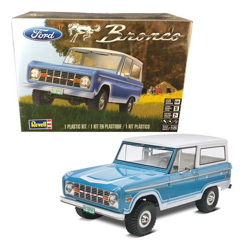 Kit de montaje Revell para Ford Bronco 1/25 137 piezas 85-4320 14320