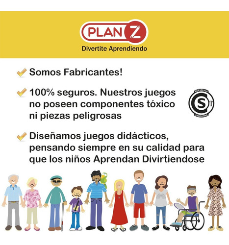 Imagen 7 de 9 de Juego Mesa Asociación Letras Didacticos Infantil Niños