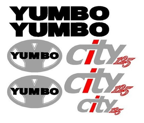 Adhesivos Yumbo City 125