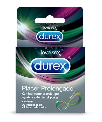 Imagen 3 de 4 de Condones Durex Placer Prolongado X - Unidad a $3996