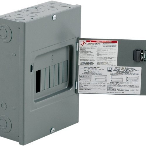 Cuadrado D De Schneider Electric Qo612l100ds Qo 100-amp 6-sp