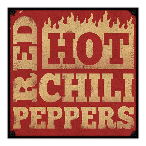 #176 - Cuadro Decorativo Vintage / Red Hot Chilli Peppers 
