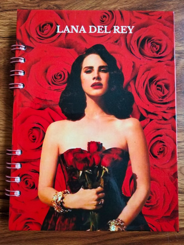 Libreta Lana Del Rey Modelo 1/ Pasta Dura/ 100 Hojas 