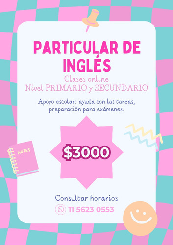 Clases Particulares De Inglés - Apoyo Escolar Online