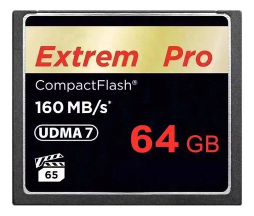 Tarjeta De Memoria Compact Flash Cf 64gb 160mb/s