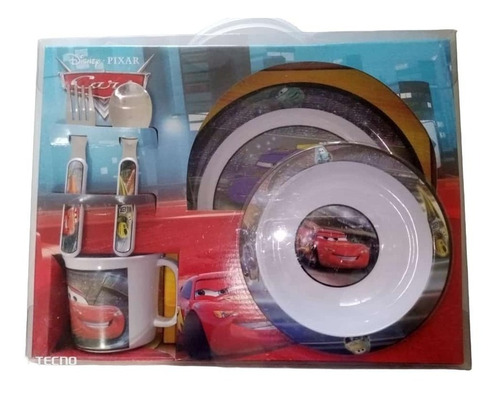 Set De Comida Cars Pixar Original Melamine