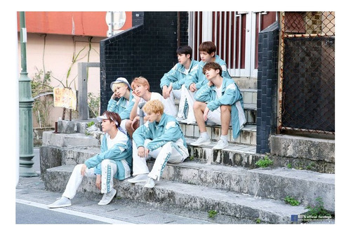 Póster De Kpop Bangtan Boys Colección Afiches Bts 8 Pcs