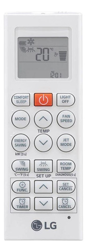 Ar Condicionado Cassete 1 Via LG 21000 Btus Qf Inverter 220v
