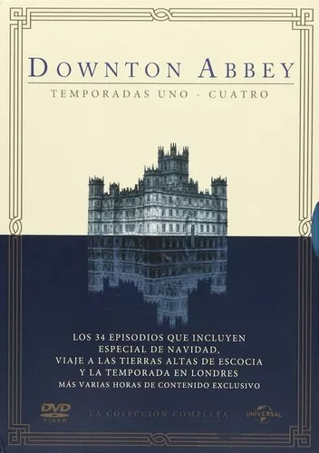 Downton Abbey Boxset Temp 1-4 | Dvd Serie 
