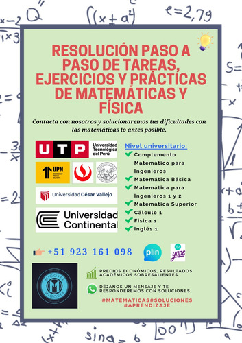 Resolución Paso A Paso De Tareas De Matemáticas