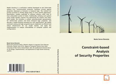 Libro Constraint-based Analysis Of Security Properties - ...