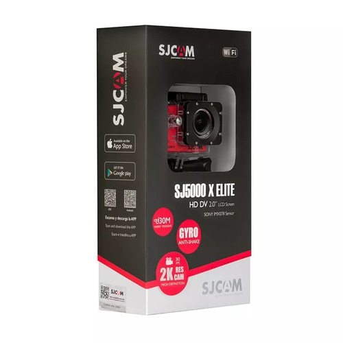 Kit Câmera Sj5000x Elite Wifi Sjcam Original Nova