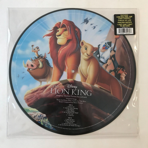 Lp The Lion King (original Motion Picture Soundtrack) (Usado)