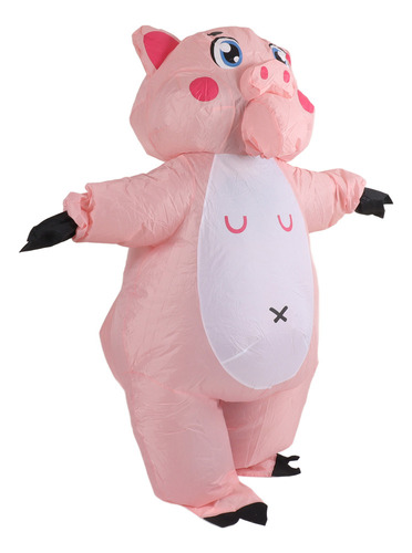 Muñeca Inflable Con Disfraz De Cerdo Rosa De Unveil