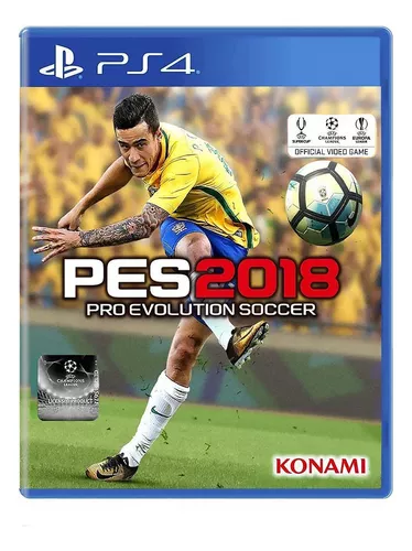 Usado: Jogo Pro Evolution Soccer 2018 - Edição Premium - PS4 em