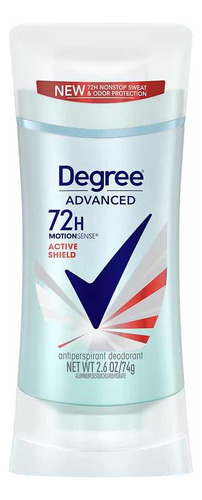 Desodorante Degree Advanced 72h De Proteção