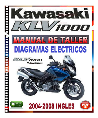 Kawasaki Klv 1000 Manual De Taller Reparación Diagramas.